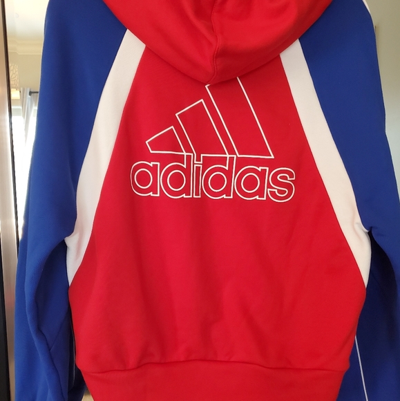 ❤💙FINAL PRICE❤💙Adidas Colorblock full zip hoodie - Picture 7 of 16